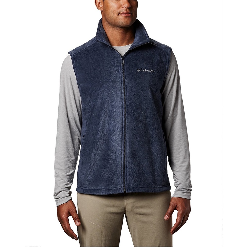 Columbia Men's Blue Fleece Vest